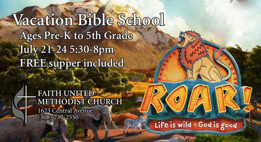 July 21-24 Faith United Methodist Church VBS